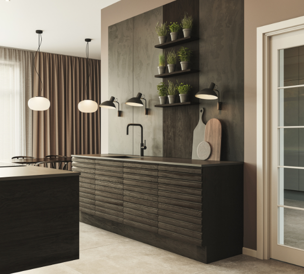 Et nature køkken fra Designas Nature kollektion